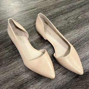 Size 5 Cole Haan beige flats